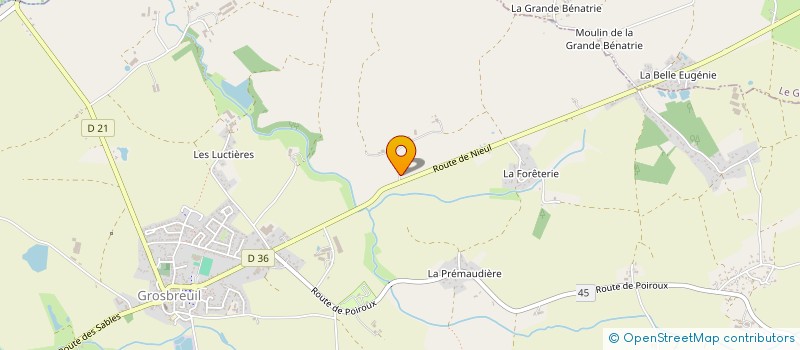 localisation de l'entreprise MADAME VANESSA LIGNER  GROSBREUIL