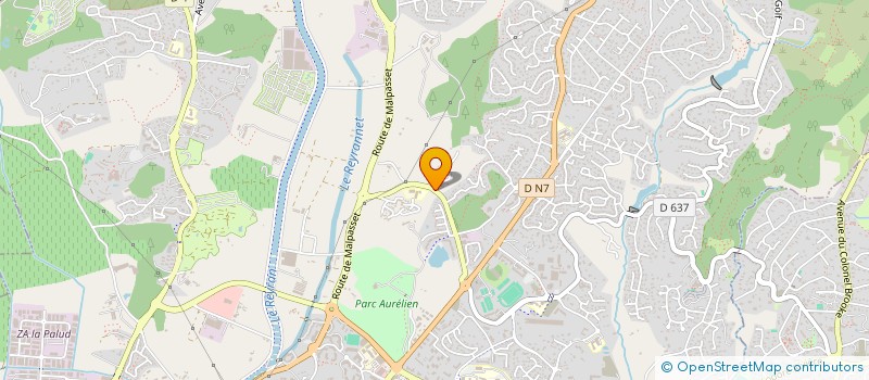 localisation de l'entreprise MADAME VANESSA LIJOUR à FREJUS