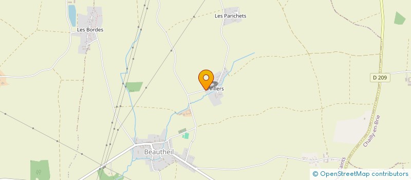 localisation de l'entreprise MADAME VANESSA LOPES  BEAUTHEIL-SAINTS