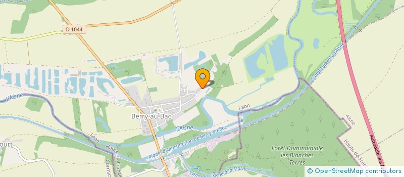 localisation de l'entreprise MADAME VANESSA LORIN  LA MALMAISON