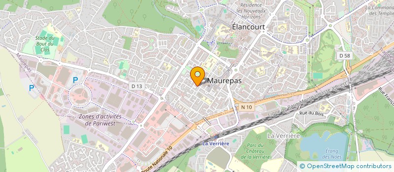 localisation de l'entreprise MADAME VANESSA LOUSTALOT  MAUREPAS