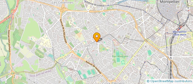 localisation de l'entreprise MADAME VANESSA LUTRIN à MONTPELLIER