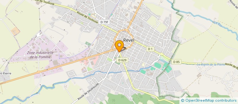 localisation de l'entreprise MADAME VANESSA MACHADO  REVEL