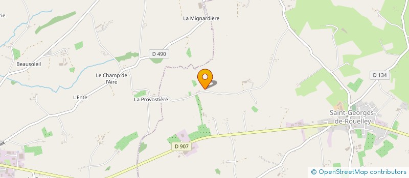localisation de l'entreprise MADAME VANESSA MAHAUX à SAINT-GEORGES-DE-ROUELLEY