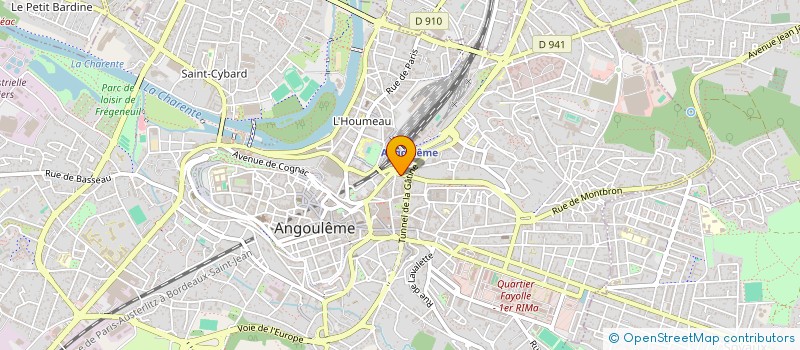 localisation de l'entreprise MADAME VANESSA MAIGNIER à ANGOULEME