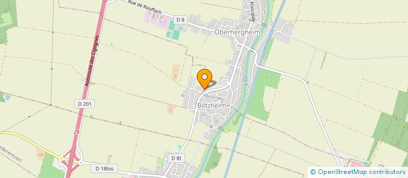 localisation de l'entreprise MADAME VANESSA MAINE  BILTZHEIM