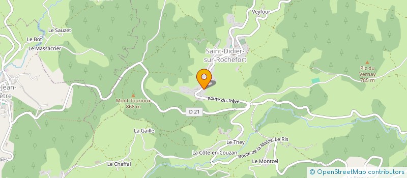 localisation de l'entreprise MADAME VANESSA MALLET  VETRE-SUR-ANZON