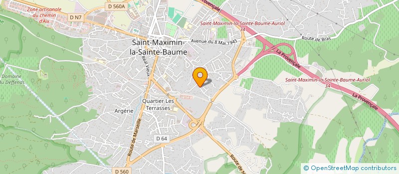 localisation de l'entreprise MADAME VANESSA MAMMARELLA à SAINT-MAXIMIN-LA-SAINTE-BAUME
