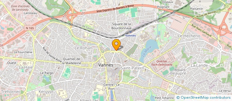 localisation de l'entreprise MADAME VANESSA MANGAUD à VANNES