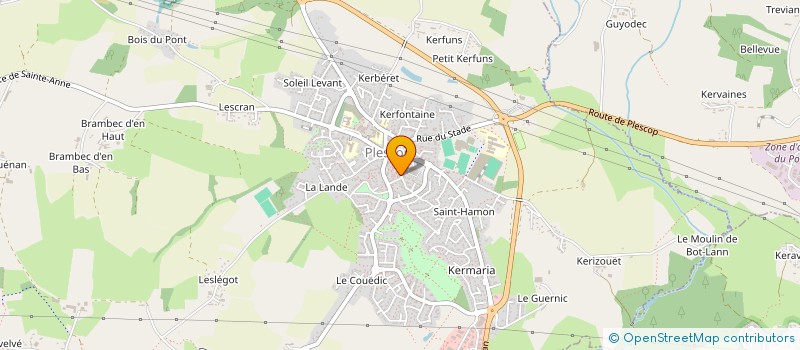 localisation de l'entreprise MADAME VANESSA MANIER  PLESCOP