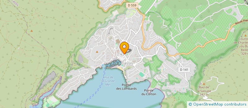 localisation de l'entreprise MADAME VANESSA MANZANARES  CASSIS