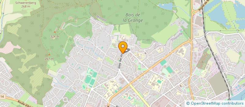 localisation de l'entreprise MADAME VANESSA MARASCIUOLO  THIONVILLE