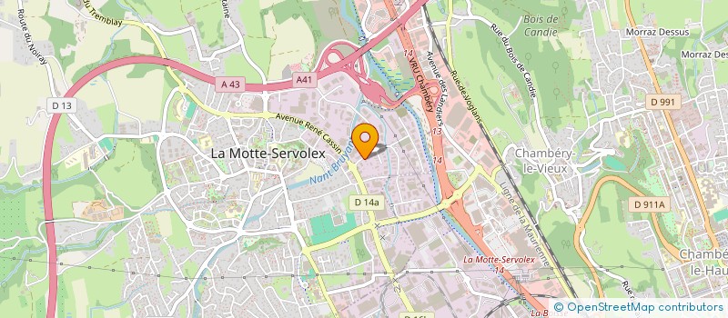 localisation de l'entreprise MADAME VANESSA MARCHESE à LA MOTTE-SERVOLEX