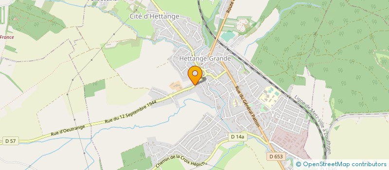 localisation de l'entreprise MADAME VANESSA MARCUOLA  HETTANGE-GRANDE