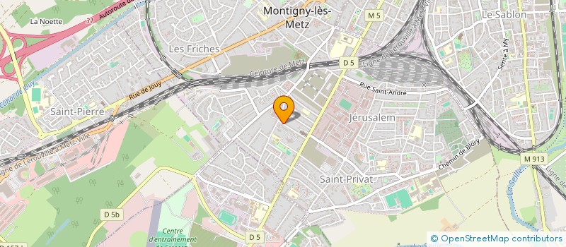 localisation de l'entreprise MADAME VANESSA MARIE WILLAUME à MONTIGNY-LES-METZ