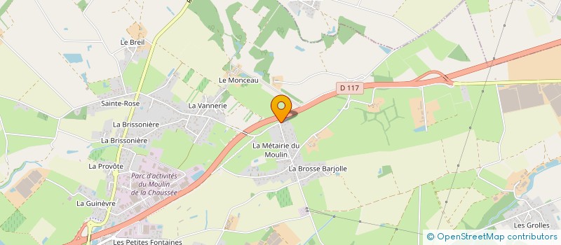 localisation de l'entreprise MADAME VANESSA MARILLIER  SAINT-PHILBERT-DE-GRAND-LIEU