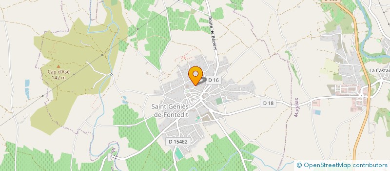 localisation de l'entreprise MADAME VANESSA MARINE  SAINT-GENIES-DE-FONTEDIT