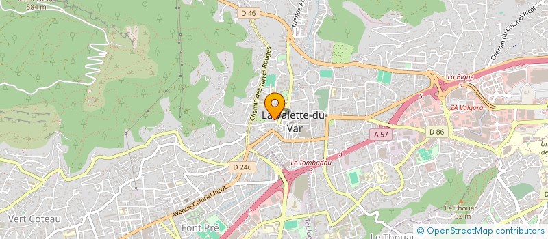 localisation de l'entreprise MADAME VANESSA MARKOVIC  LA VALETTE-DU-VAR