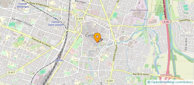 localisation de l'entreprise MADAME VANESSA MARQUES  COLMAR