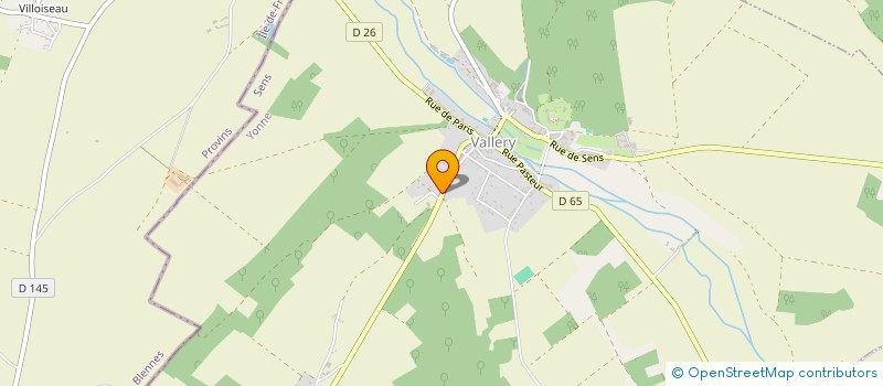 localisation de l'entreprise MADAME VANESSA MARTHELY  VALLERY