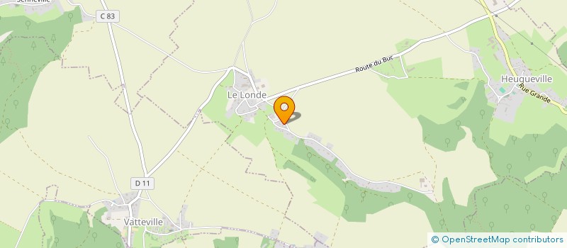 localisation de l'entreprise MADAME VANESSA MARTIGNONI  HEUQUEVILLE