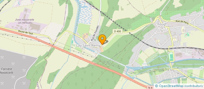 localisation de l'entreprise MADAME VANESSA MARTIN ALONSO  LAY-SAINT-REMY