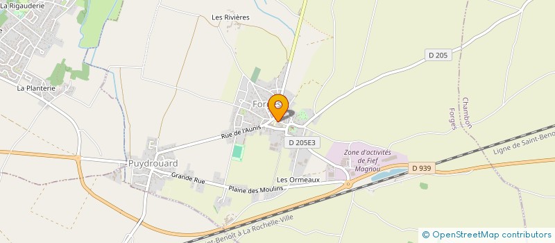 localisation de l'entreprise MADAME VANESSA MARTINEZ à CHAMBON