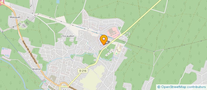 localisation de l'entreprise MADAME VANESSA MARTY  MIOS