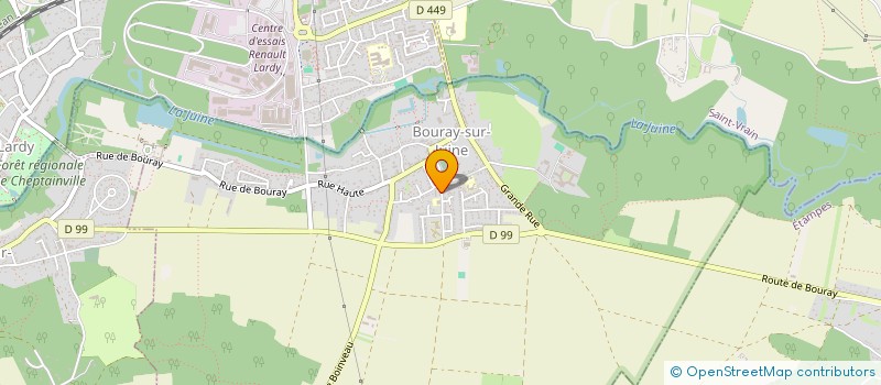 localisation de l'entreprise MADAME VANESSA MAUBERT  BOURAY-SUR-JUINE