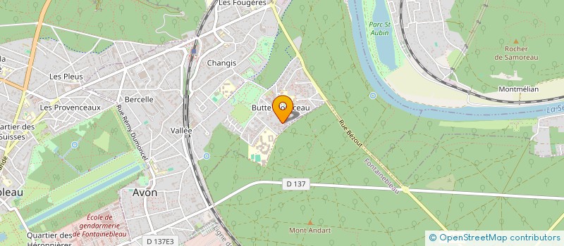 localisation de l'entreprise MADAME VANESSA MAURIN  AVON