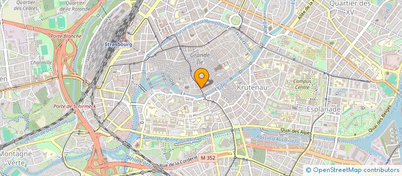 localisation de l'entreprise MADAME VANESSA MECKE  STRASBOURG