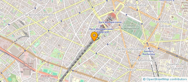 localisation de l'entreprise MADAME VANESSA MEDACO  PARIS