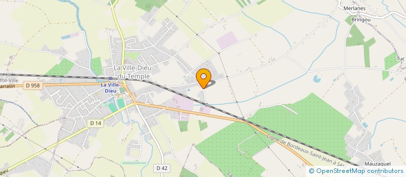 localisation de l'entreprise MADAME VANESSA MEDORO  CASTELSARRASIN