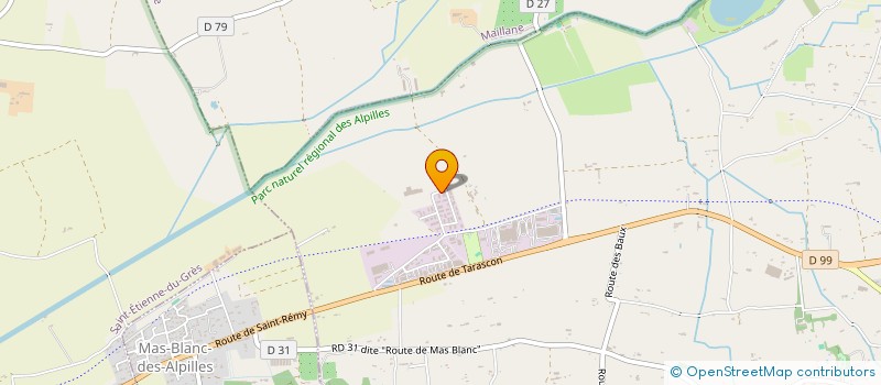 localisation de l'entreprise MADAME VANESSA MEIGNEN  ST REMY DE PROVENCE