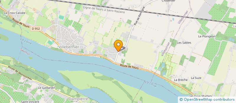 localisation de l'entreprise MADAME VANESSA MEKEL  VILLEBERNIER