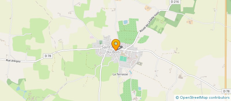 localisation de l'entreprise MADAME VANESSA MENARD à SEGRE-EN-ANJOU BLEU