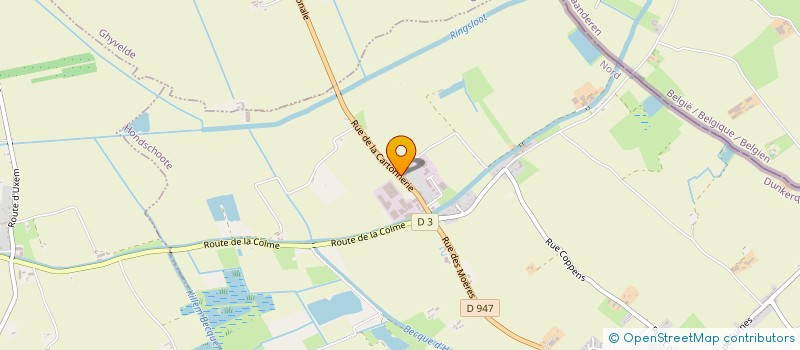 localisation de l'entreprise MADAME VANESSA MEQUIGNON  HONDSCHOOTE