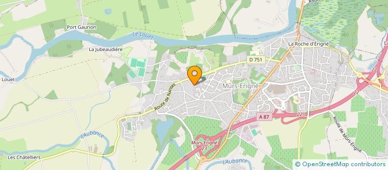 localisation de l'entreprise MADAME VANESSA MERIENNE  MURS-ERIGNE