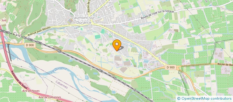 localisation de l'entreprise MADAME VANESSA MICHAUX  LE THOR