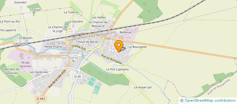 localisation de l'entreprise MADAME VANESSA MILLET  MESNIL-SAINT-PERE