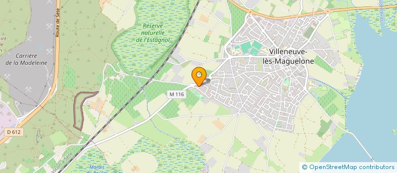 localisation de l'entreprise MADAME VANESSA MIZZI à VILLENEUVE-LES-MAGUELONE