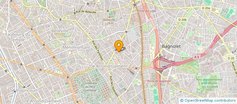 localisation de l'entreprise MADAME VANESSA MOLLAR  PARIS