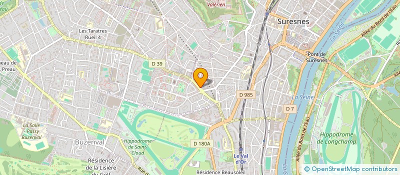 localisation de l'entreprise MADAME VANESSA MONDAUD  SURESNES