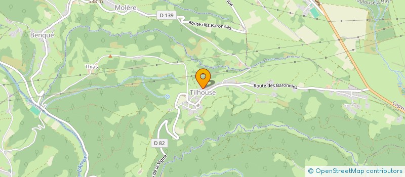 localisation de l'entreprise MADAME VANESSA MONTEGU  TILHOUSE