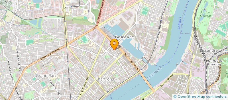 localisation de l'entreprise MADAME VANESSA MONTFORT  BORDEAUX