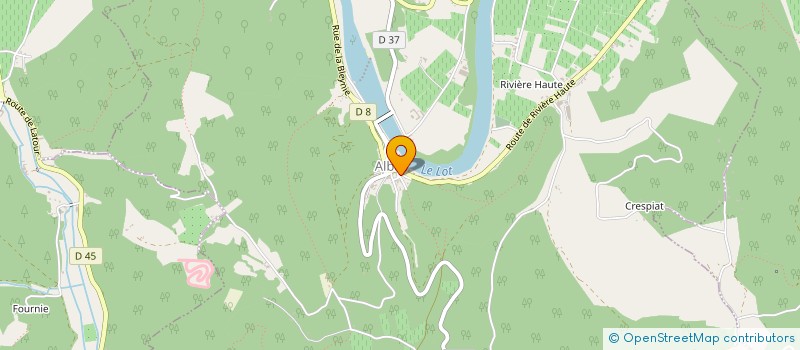 localisation de l'entreprise MADAME VANESSA MOREAUX  LUZECH