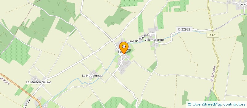 localisation de l'entreprise MADAME VANESSA MORIN  LA BROUSSE