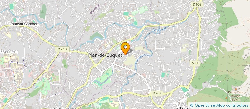 localisation de l'entreprise MADAME VANESSA MOURIES  PLAN-DE-CUQUES