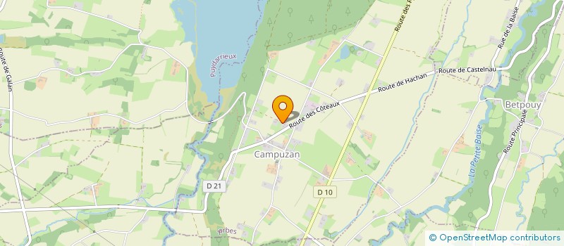 localisation de l'entreprise MADAME VANESSA MOUTIEZ  PEYRET-SAINT-ANDRE