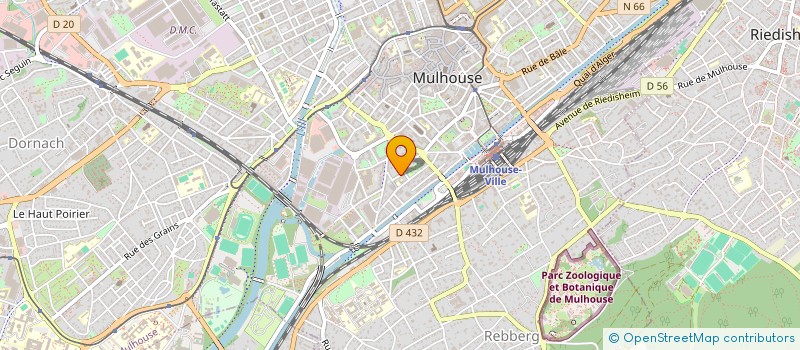 localisation de l'entreprise MADAME VANESSA MURADOVA  MULHOUSE